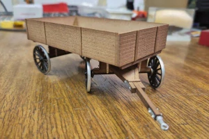 Dřevěný valník  1:32