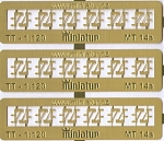 Konzoly se 2 izolátory 1:120 (lept)